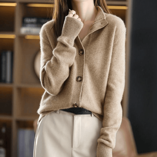 EB | kuscheliger Strick-Cardigan Pullover
