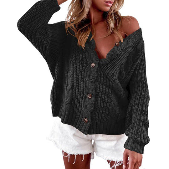 Damen Strickjacke im lässigen Oversize-Stil EB