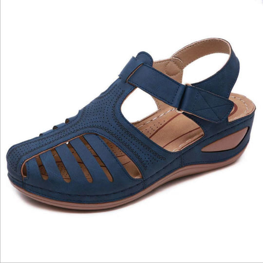 Damen Bequeme luftige Sandalen mit modischen Cut-Outs EB