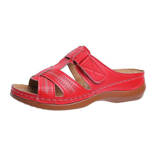 Damen Komfortable Clogs mit modischem Riemendesign EB