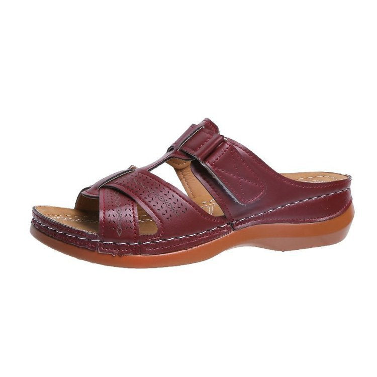 Damen Komfortable Clogs mit modischem Riemendesign EB