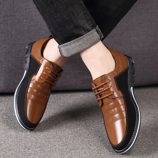 EB | Leder Orthopädische Herrenschuhe