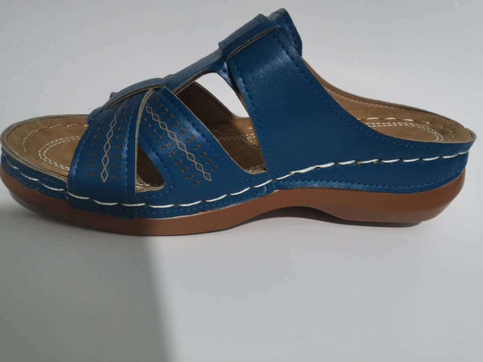 Damen Komfortable Clogs mit modischem Riemendesign EB