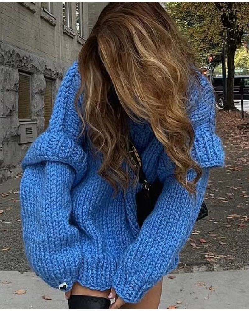 EB | Übergrösse Strick-Pullover