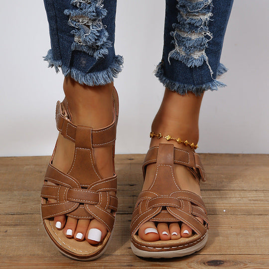 EB | Orthopädische Klettverschlussschuhe mit Dämpfungssohle für Damen