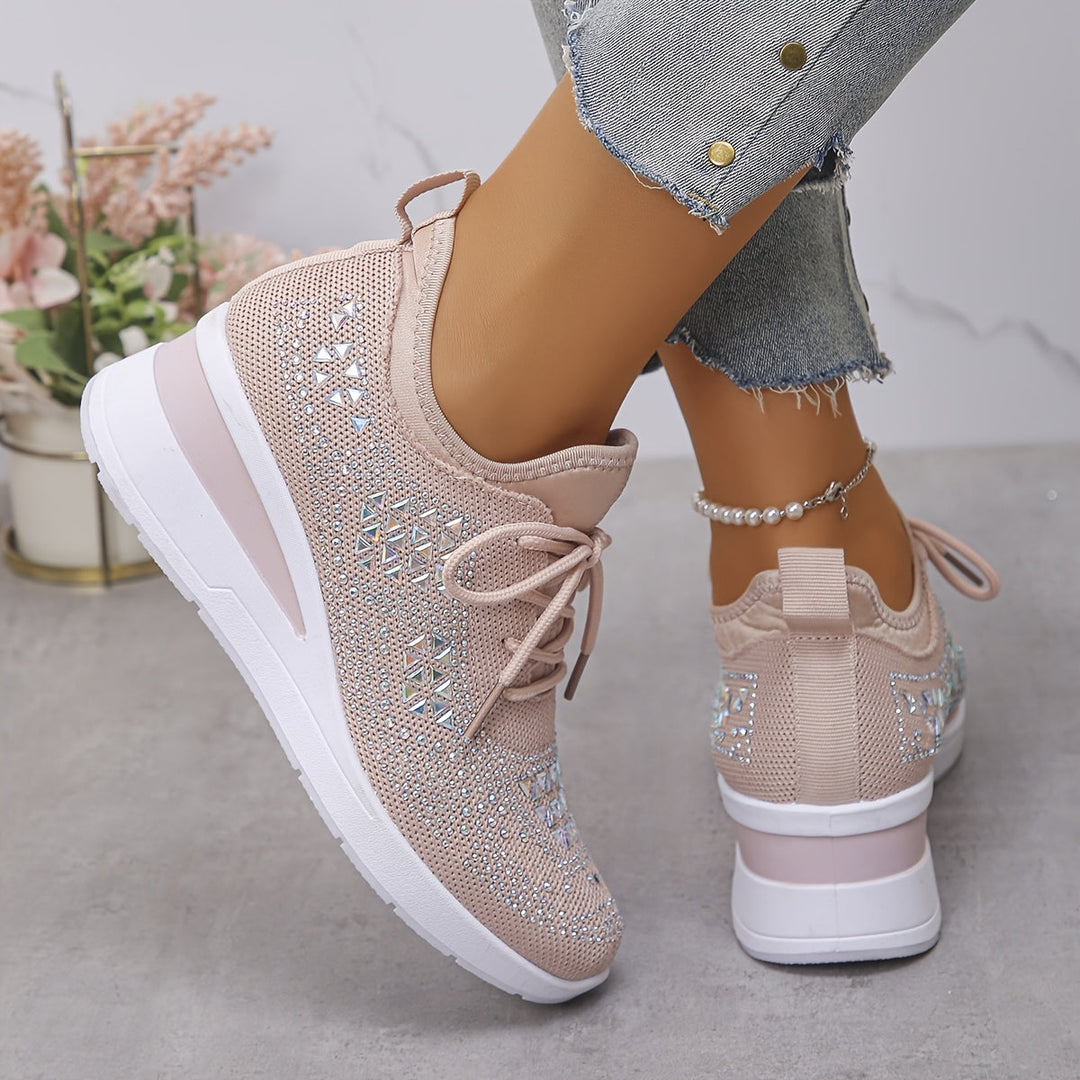 Elegante Sneakers mit Strasssteinen EB EB