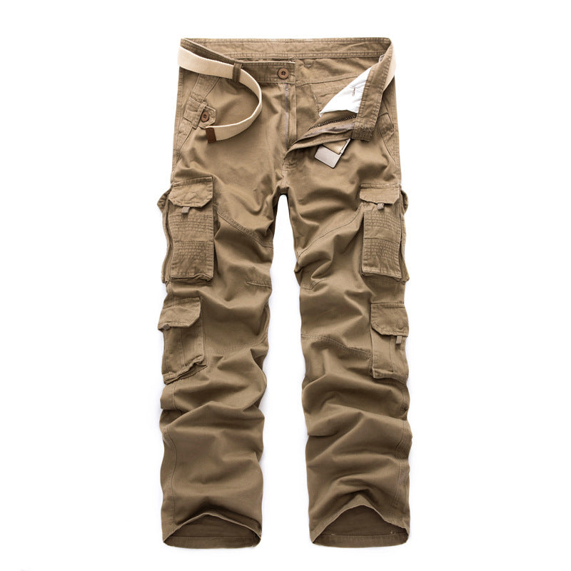 Herren Cargo-Hose mit multifunktionalen Taschen und strapazierfähigem Material EB