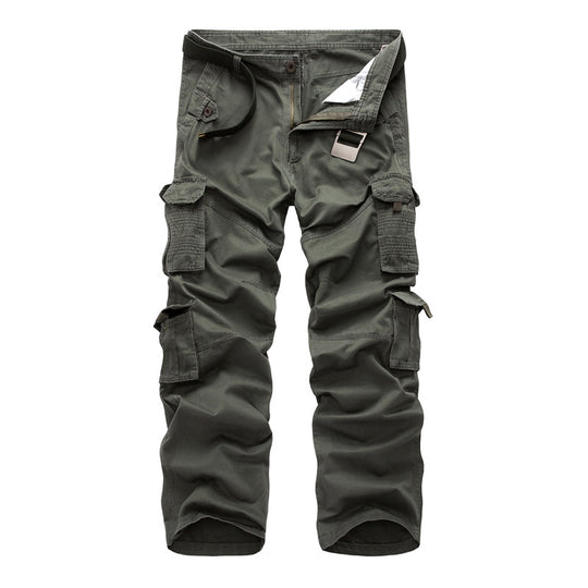 Herren Cargo-Hose mit multifunktionalen Taschen und strapazierfähigem Material EB