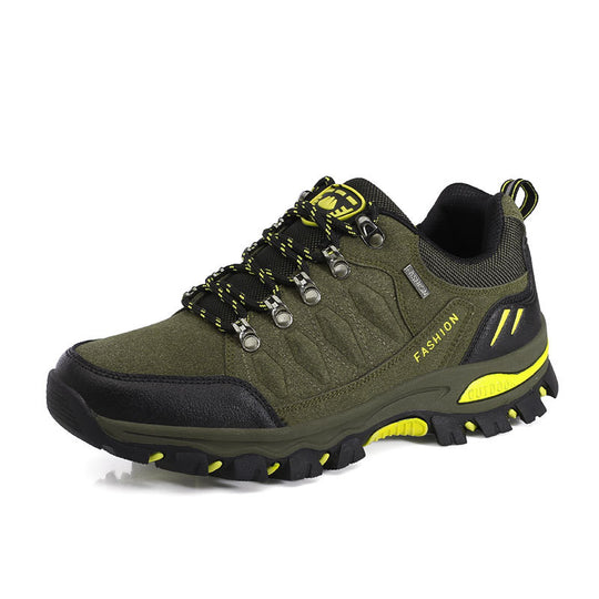 Damen nan atmungsaktiver Low-Cut-Trekkingschuh mit Metallösen, verstärkter Zehenkappe und griffiger Multiterrain-Sohle EB