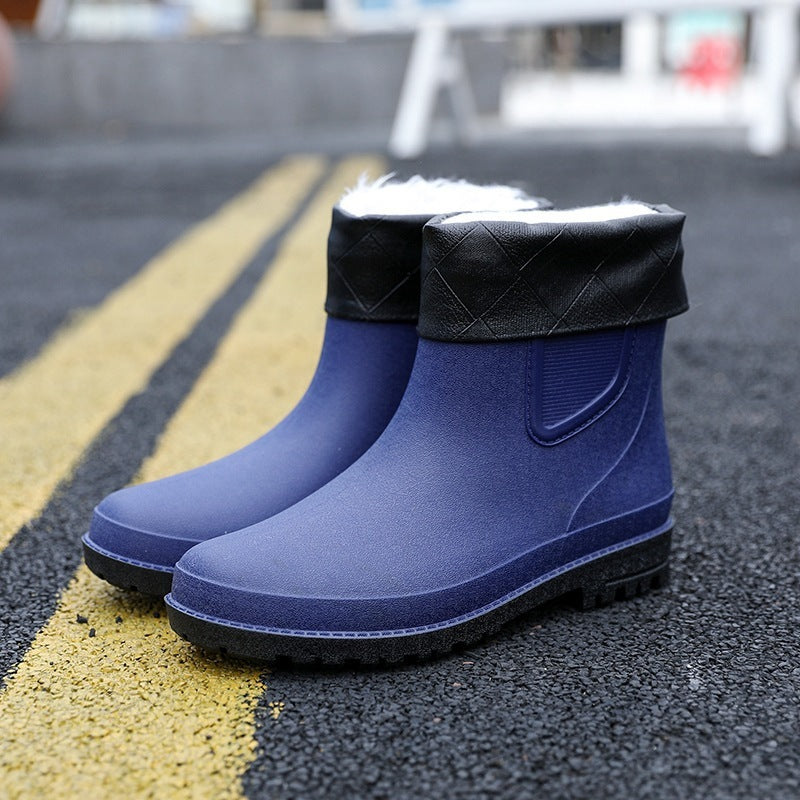 Halbhohe Wasserdichte Herren-Regenstiefel EB
