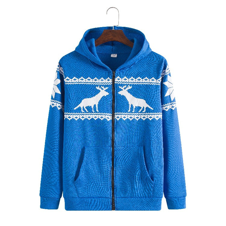 Damen Kapuzenjacke mit tierisch-modernem Design und praktischen Eingrifftaschen EB