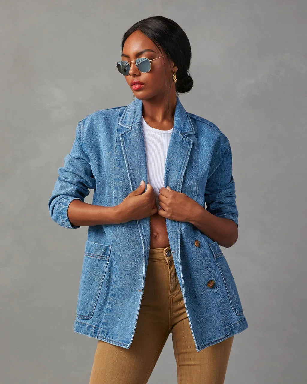 EB | Jeans Blazerjacke für Damen