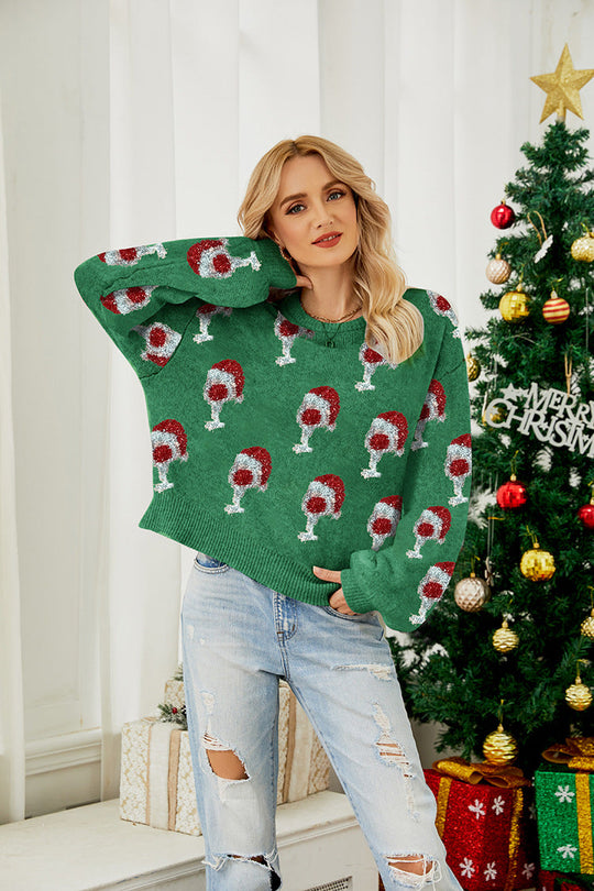 EB | Weihnachten Puff Ärmelsweater