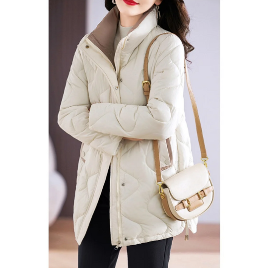 EB | Elegante gesteppte Jacke mit Stehkragen für einen Smart-Look Ideal für Herbst/Winter
