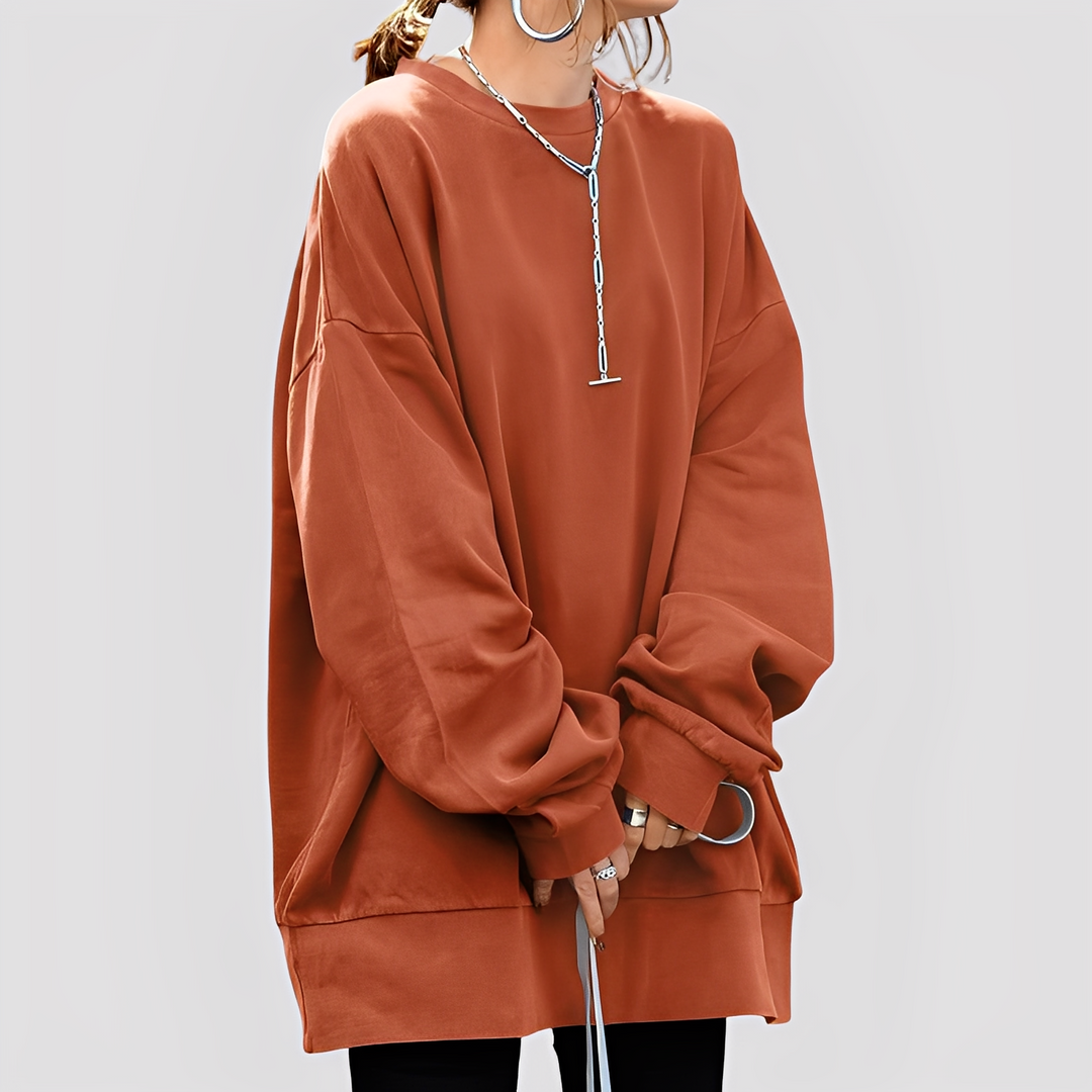 EB | Damen-Oversize-Pullover Im Modernen Stil