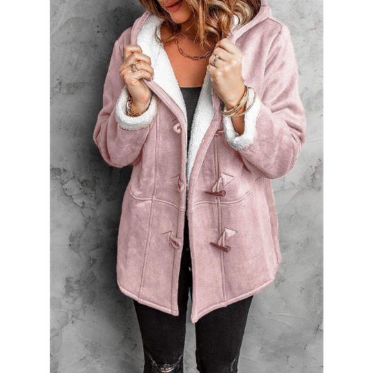 EB | Damen Warme Kapuze Jacke - Winter