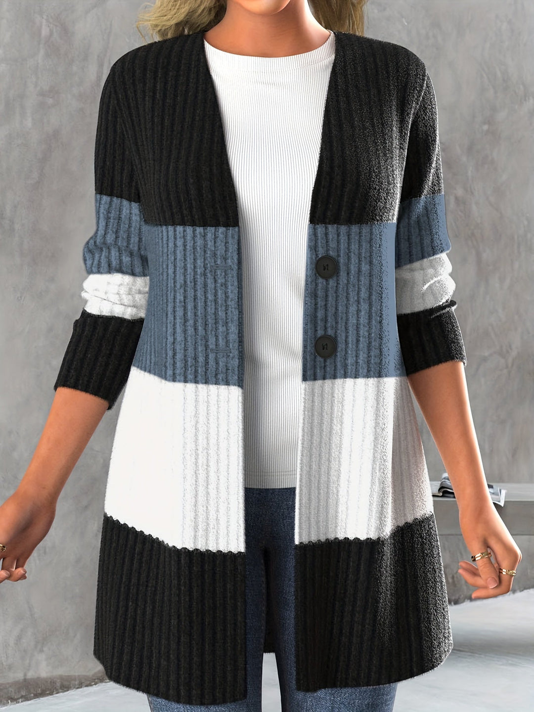 EB | Modische und Mühelose Strickjacke