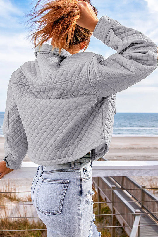 EB | Steppjacke mit Taschen und Reißverschluss