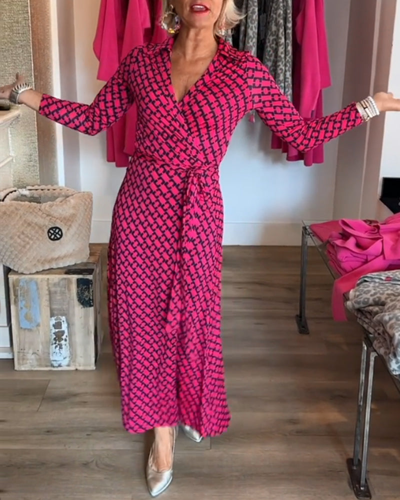 EB | Maxikleid mit V-Ausschnitt