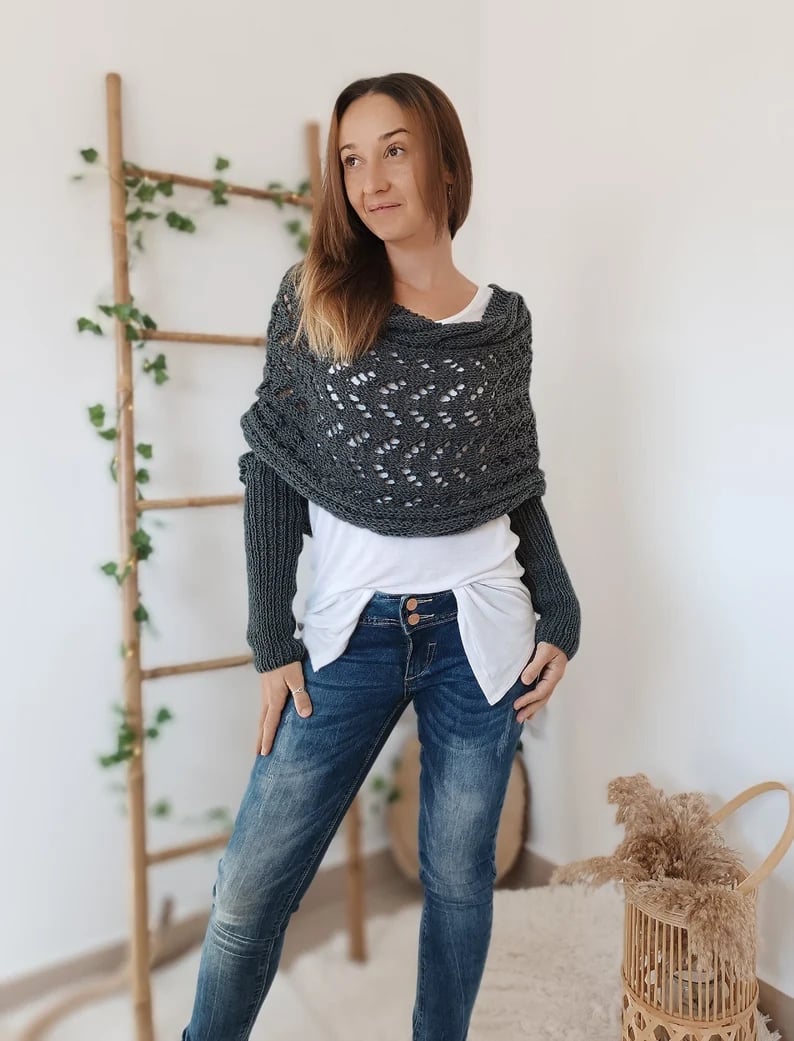 EB | Bequemer Strickschal