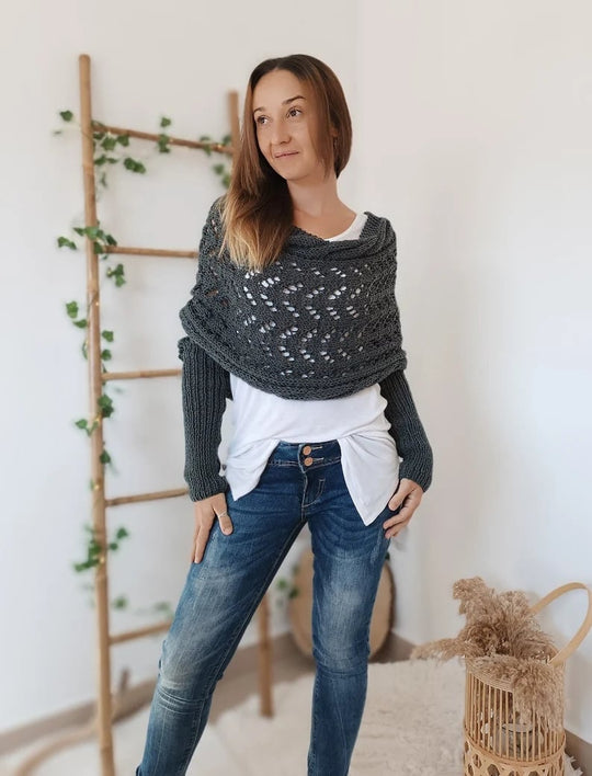 EB | Bequemer Strickschal