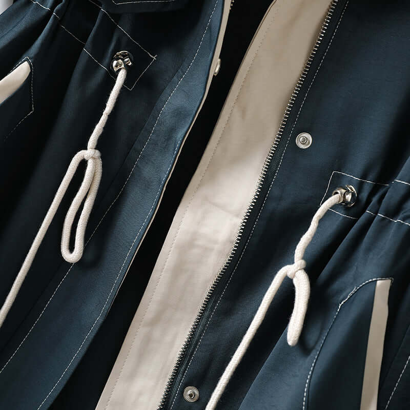 EB | Damen Kapuzen-Windbreaker-Jacke