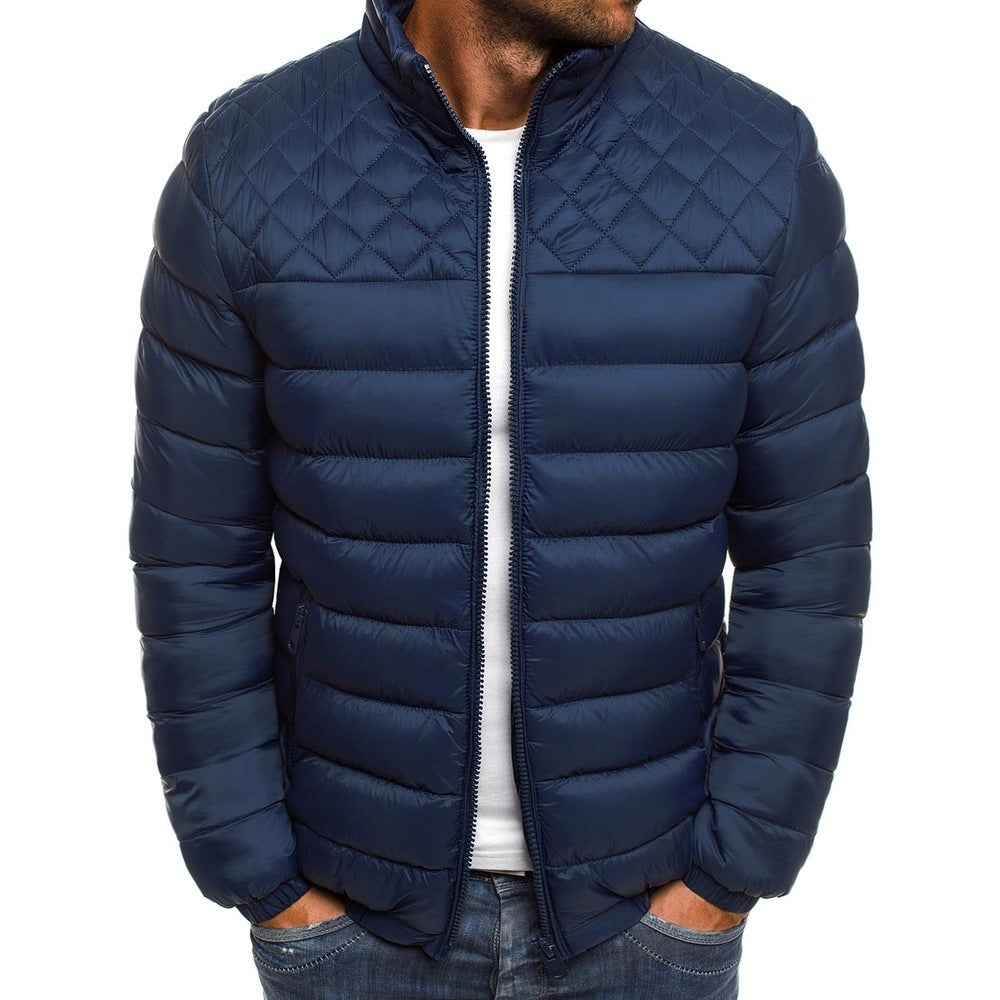 Herren gesteppte Übergangsjacke mit modernem Schnitt und hohem Tragekomfort EB