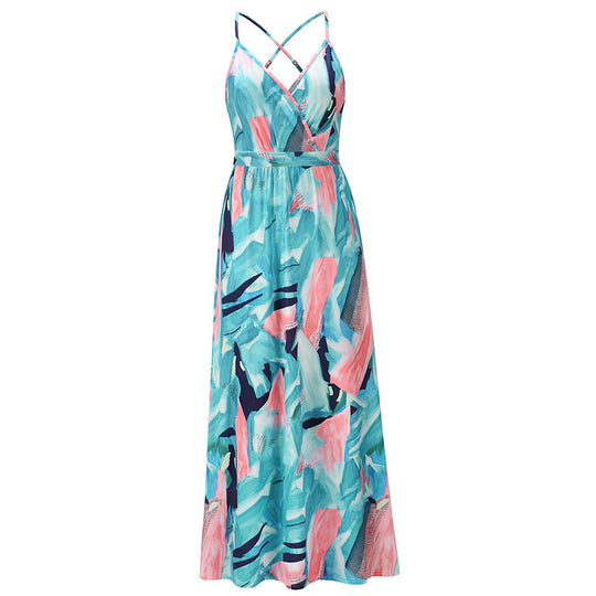 EB | Bohemian floral Strapskleid