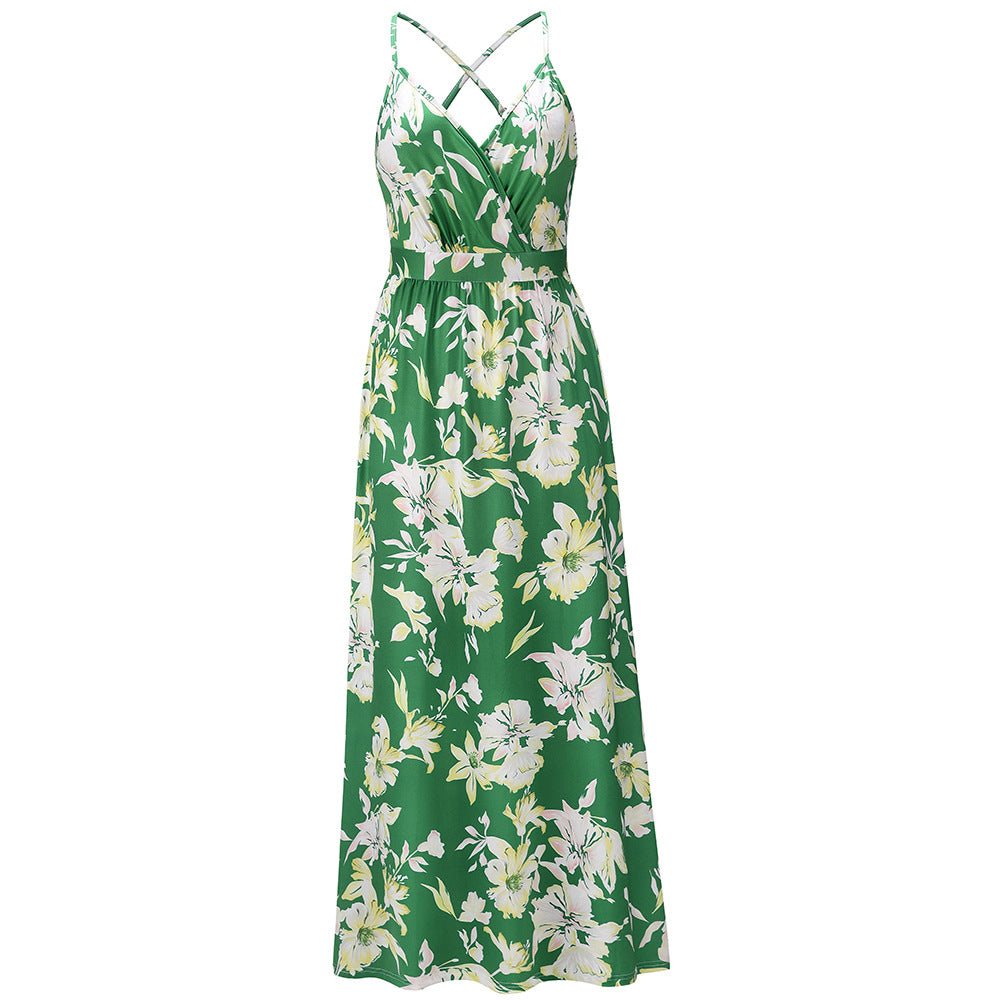 EB | Bohemian floral Strapskleid