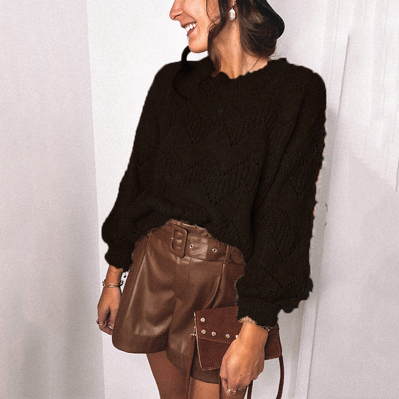Damen Grobstrickpullover EB