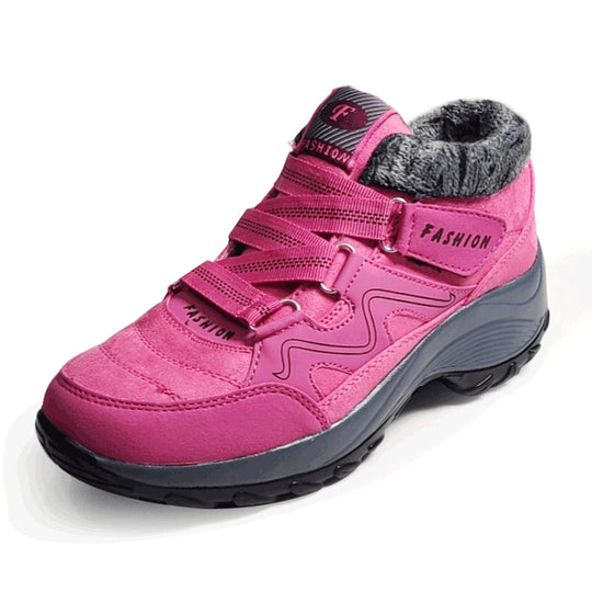 Damen Modische Winterstiefel mit komfortabler Fütterung und rutschfester Sohle EB