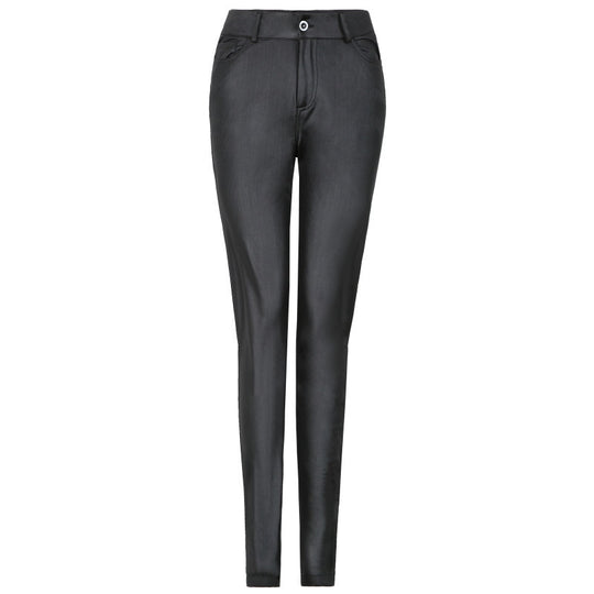 Damen Hochwertige Kunstlederhose EB