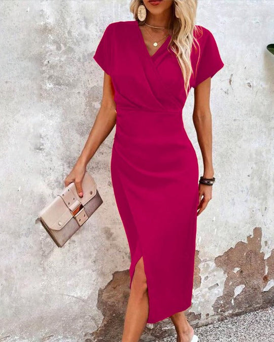 EB | Elegantes Festkleid mit Frühlingsschlitz