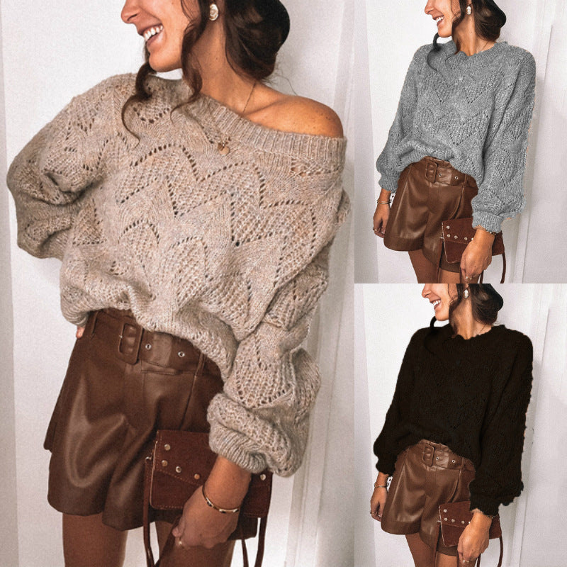 Damen Grobstrickpullover EB