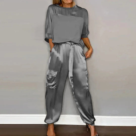 EB | Satin Zweiteiler