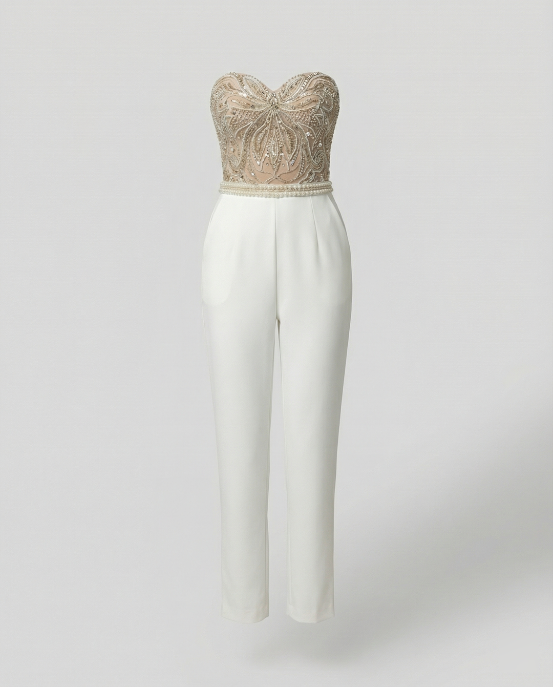 EB | Trägerloser Eleganter Damen Jumpsuit
