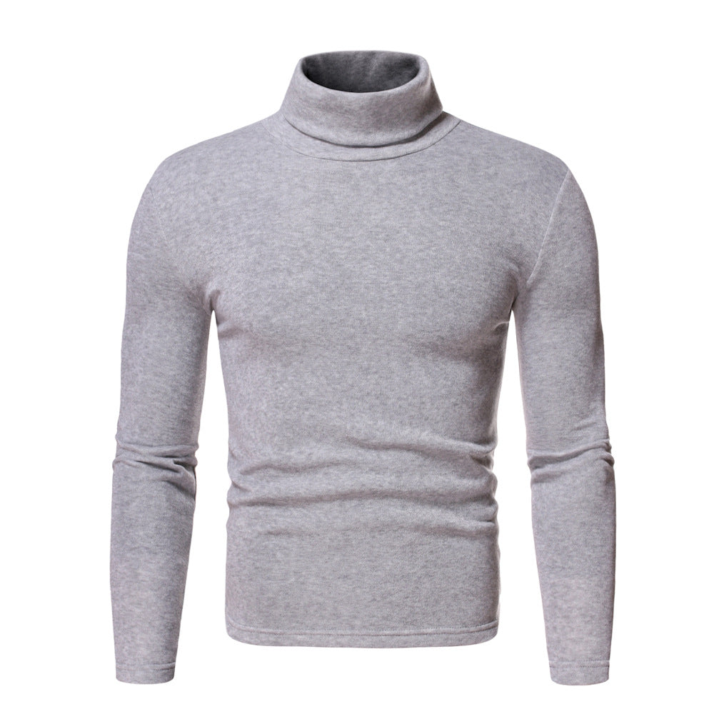 Herren Rollkragenpullover aus hochwertigem Stoff EB