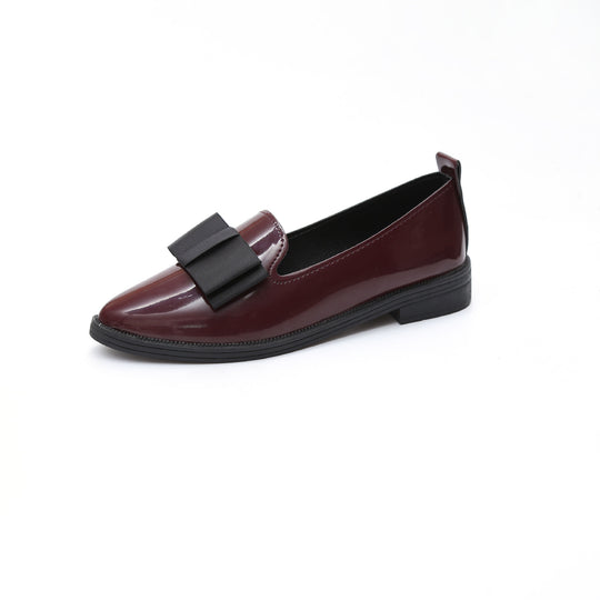 Damen elegante Slipper mit dekorativem Schleifen-Detail EB
