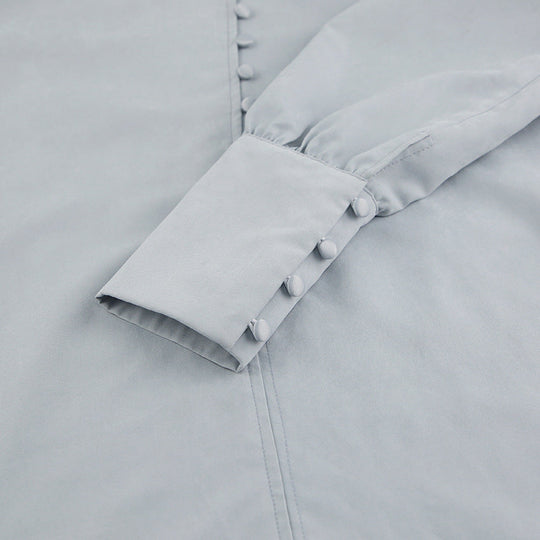EB | Viktorianisch Inspirierte Bluse mit Hohem Kragen
