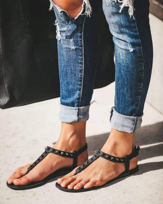 Damen Destroyed Denim Jeans EB