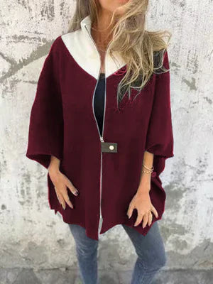 EB | Stehkragenjacke mit Halbem Reißverschluss