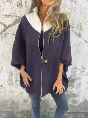 EB | Stehkragenjacke mit Halbem Reißverschluss