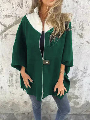 EB | Stehkragenjacke mit Halbem Reißverschluss