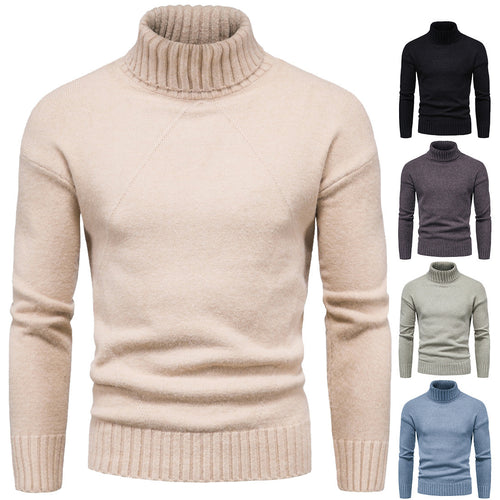 Damen Hochwertiger Rollkragenpullover mit luxuriösem Strickmuster EB