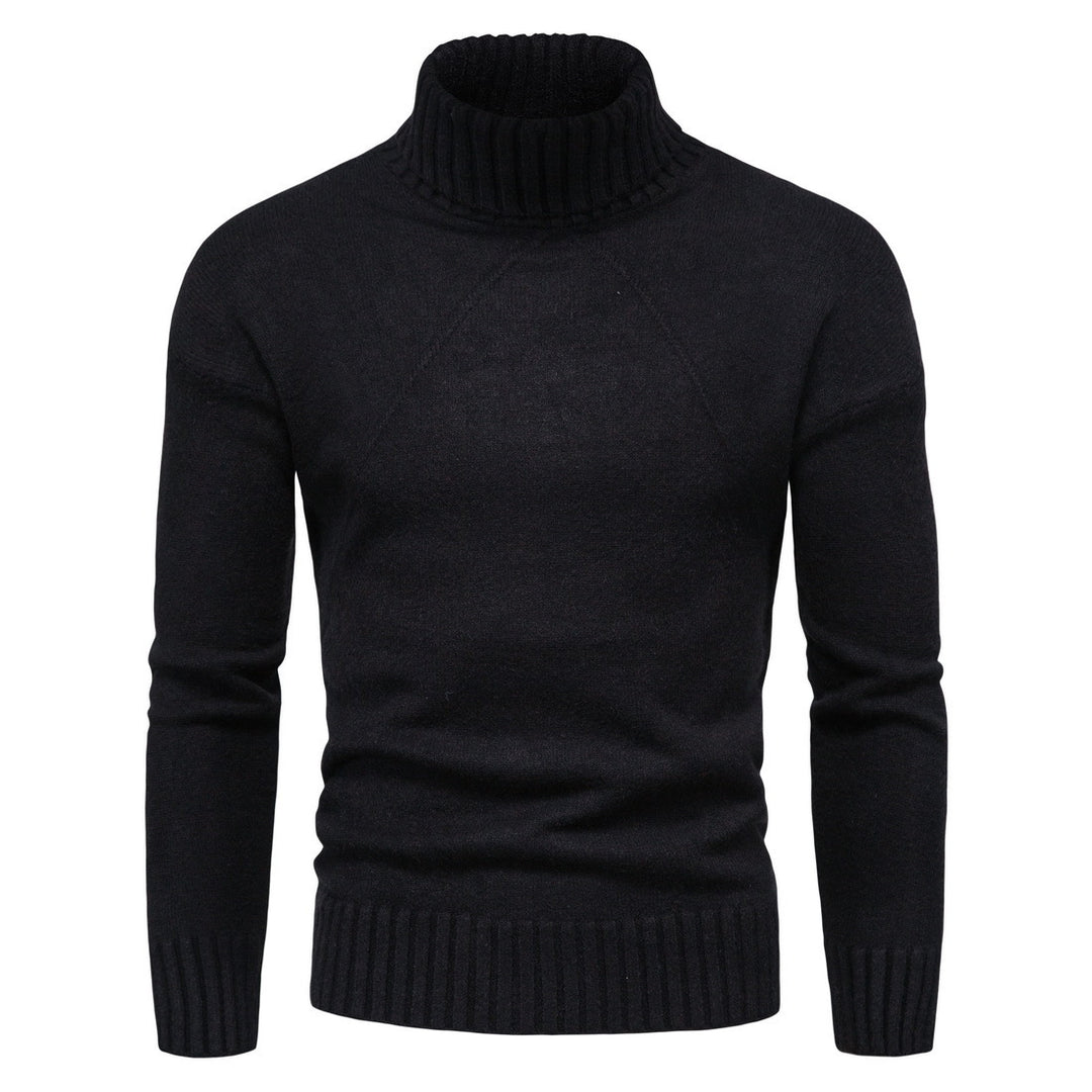Damen Hochwertiger Rollkragenpullover mit luxuriösem Strickmuster EB