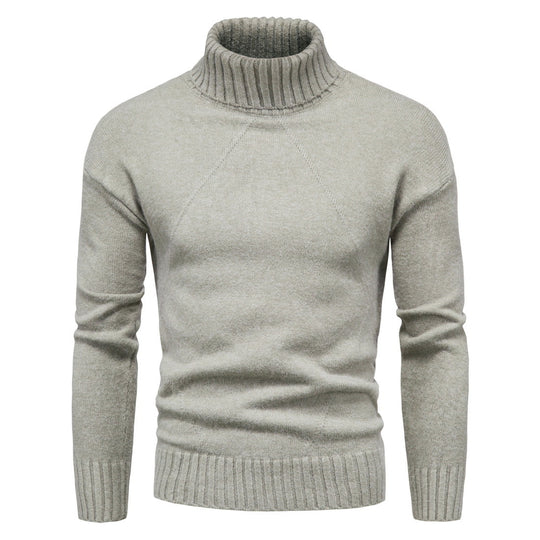 Damen Hochwertiger Rollkragenpullover mit luxuriösem Strickmuster EB