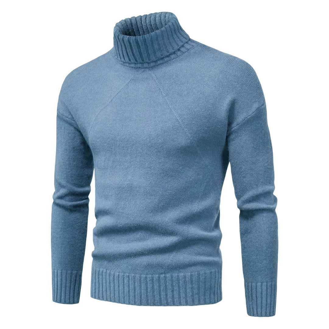 Damen Hochwertiger Rollkragenpullover mit luxuriösem Strickmuster EB