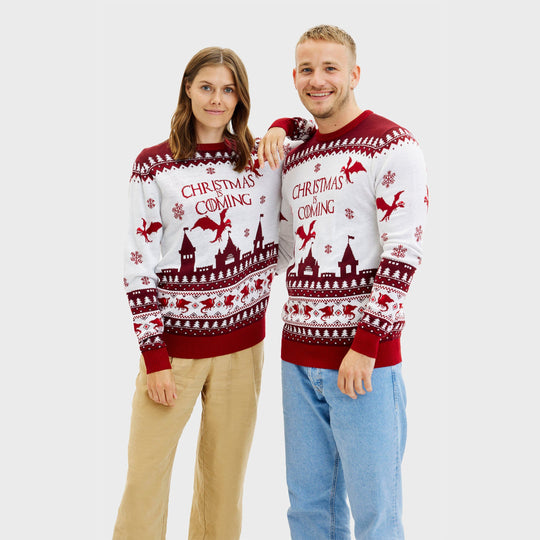 EB | Der Weihnachtsmann kommt Weihnachtspullover Herren