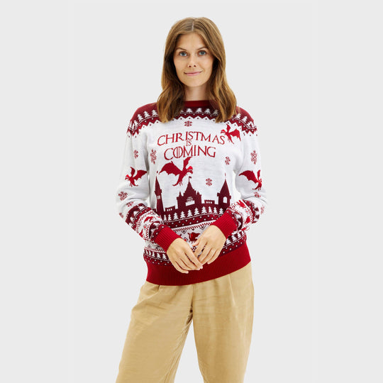 EB | Weihnachtsmann kommt Weihnachts-Pullover Frauen