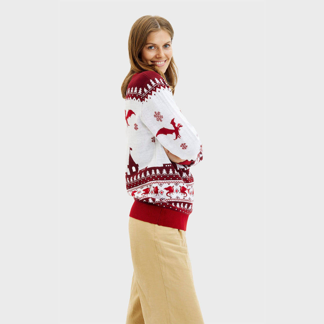 EB | Weihnachtsmann kommt Weihnachts-Pullover Frauen